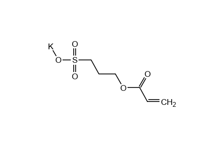 3-SULFOPROPYL ACRYLATE, POTASSIUM SALT, 98%