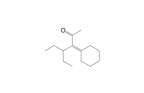 2-Hexanone, 3-cyclohexylidene-4-ethyl-
