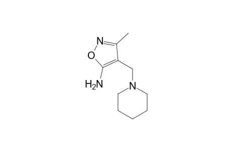 5-Amino-3-methyl-4-(piperidin-1-ylmethyl)isoxazole