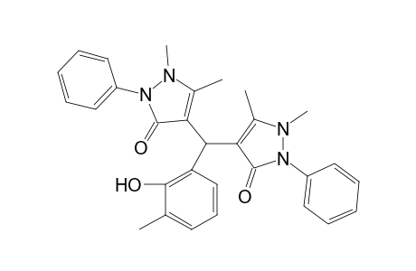 4,4'-(3-Methylsalicylidene)bis(antipyrine)