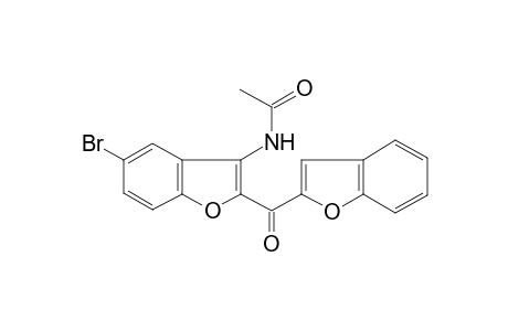 N-[2-(Benzofuran-2-carbonyl)-5-bromo-benzofuran-3-yl]-acetamide