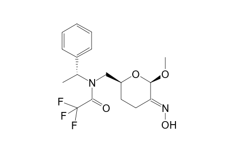 Methyl 2,3,4,6-tetradeoxy-2-hydroxyimino-6-{trifluoroacetyl-[(1R)-phentlethyl]amino}-.beta.-D-glycero-hexopyranoside