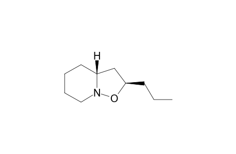 (+/-)-2S*-PROPYL-3AS*-3AH-HEXAHYDROPYRIDO-[1,2-B]-ISOXAZOLE