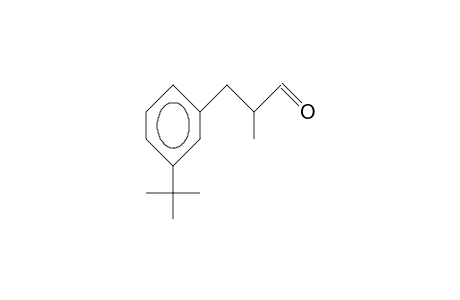 A-Methyl-3-tert-butyl-benzenepropanal