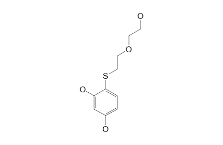 4-{[2-(2-hydroxyethoxy)ethyl]thio}resorcinol