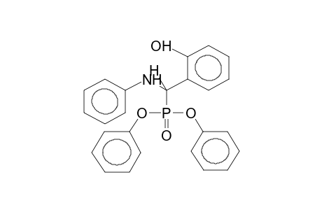 DIPHENYL ALPHA-PHENYLAMINO-ORTHO-HYDROXYBENZYLPHOSPHONATE