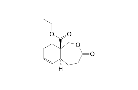 (1R,7R)-1-ETHOXYCARBONYL-4-OXO-3-OXABICYCLO-[5.4.0[UNDEC-8-ENE