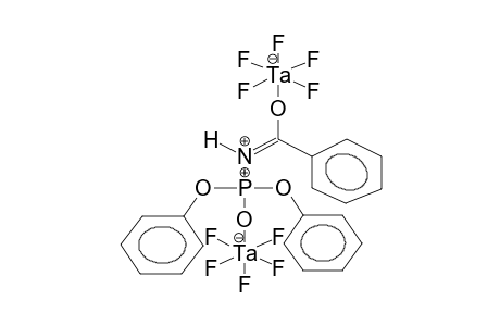 O,O-DIPHENYL-N-BENZOYLAMIDOPHOSPHATE BIS(TANTALUM PENTAFLUORIDE)COMPLEX