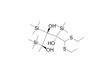 5-deoxy-L-2,3,4-tris(trimethylsilyl)arabinose diethyl dithioacetal