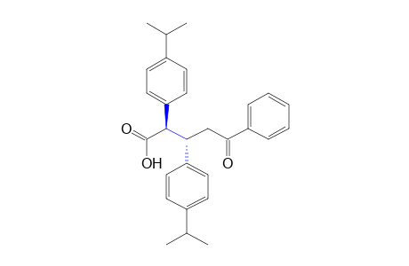 erythro-4-BENZOYL-2,3-DI(p-CUMENYL)BUTYRIC ACID
