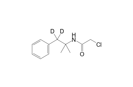 2-chloro-N-(2,2-dideuterio-1,1-dimethyl-2-phenyl-ethyl)acetamide