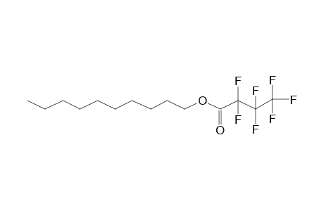 1-Heptafluorobutyryloxydecane