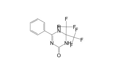 1,3,5-Triazin-2(1H)-one, 5,6-dihydro-5,5-bis(trifluoromethyl)-4-phenyl-