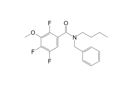 Benzamide, 3-methoxy-2,4,5-trifluoro-N-benzyl-N-butyl-