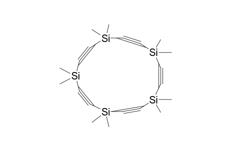 1,1,4,4,7,7,10,10,13,13-DECAMETHYL-1,4,7,10,13-PENTASILACYCLOPENTADECA-2,5,8,11,14-PENTAYNE