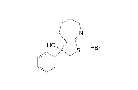 2,3,5,6,7,8-Hexahydro-3-phenylthiazolo[3,2-a][1,3]diazepin-3-ol, hydrobromide