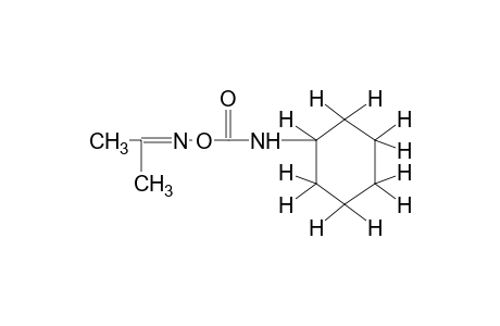 acetone, O-(cyclohexylcarbamoyl)oxime