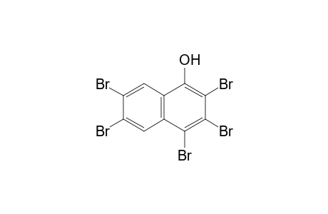 2,3,4,6,7-Pentabromo-1-naphthol