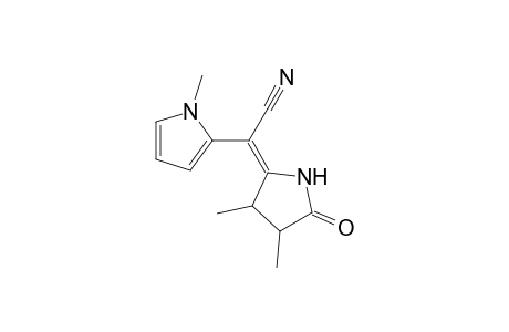 3,4-Dimethyl-5-[(1-methylpyrrol-2-yl)cyanomethylene]pyrrolidin-2-one