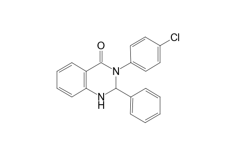 3-(4-chlorophenyl)-2-phenyl-2,3-dihydro-4(1H)-quinazolinone