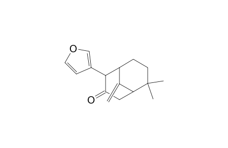 2-(3-Furyl)-6,6-dimethyl-9-methylenebicyclo[3.3.1]nonan-3-one