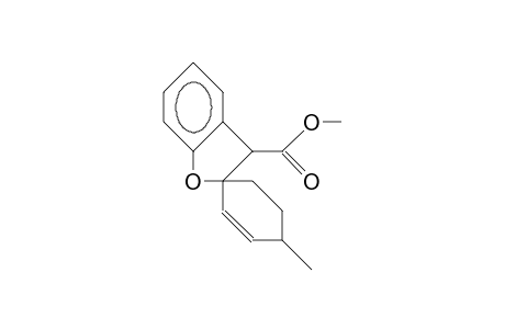 Spiro(benzofuran-2(3H),1'-(4'-methyl-cyclohex-2'-ene))-3(R)-carboxylic acid, methyl ester