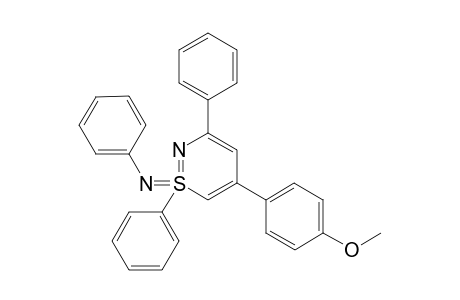 1-(N-Phenylimine)-1,3-diphenyl-5-(4-methoxyphenyl)-1,2-thiazine