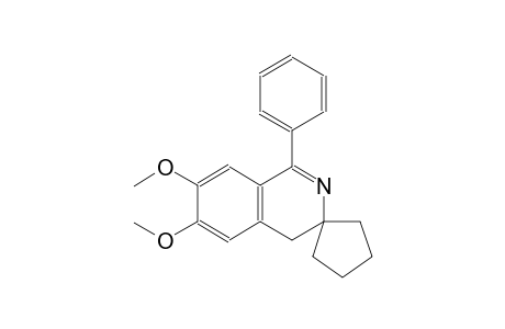 6',7'-dimethoxy-1'-phenyl-4'H-spiro[cyclopentane-1,3'-isoquinoline]