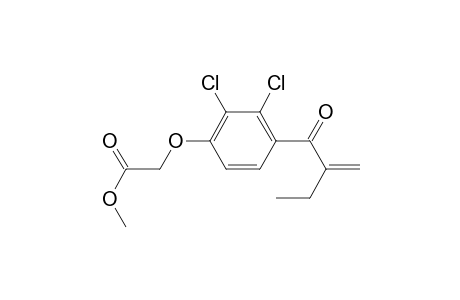 Acetic acid, [2,3-dichloro-4-(2-methylene-1-oxobutyl)phenoxy]-, methyl ester