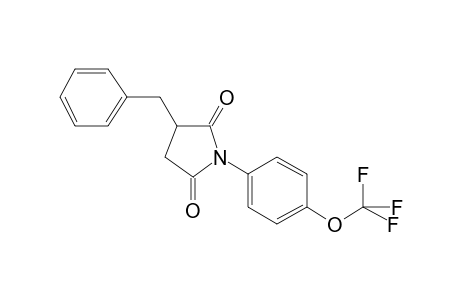 Pyrrolidine-2,5-dione, 3-benzyl-1-(4-trifluoromethoxyphenyl)-