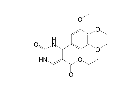 ethyl 6-methyl-2-oxo-4-(3,4,5-trimethoxyphenyl)-3,4-dihydro-1H-pyrimidine-5-carboxylate