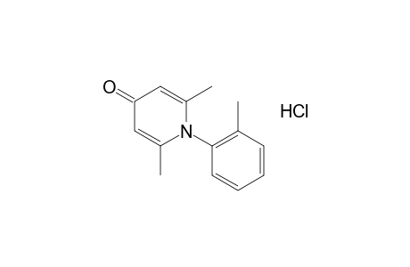 2,6-dimethyl-1-(o-tolyl)-4(1H)-pyridone, hydrochloride