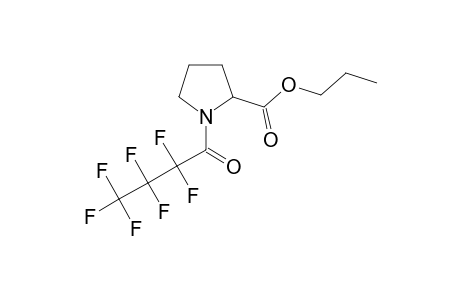Propyl 1-(2,2,3,3,4,4,4-heptafluorobutanoyl)-2-pyrrolidinecarboxylate