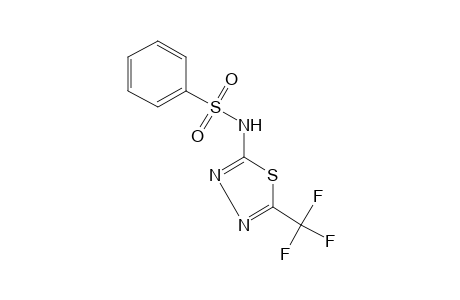 N-[5-(trifluoromethyl)-1,3,4-thiadiazol-2-yl]benzenesulfonamide