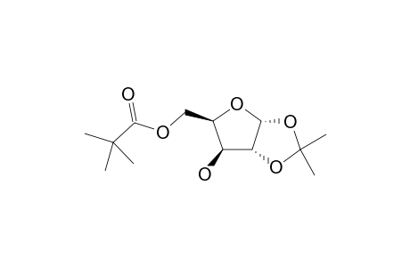 [(3aR,5R,6S,6aR)-2,2-dimethyl-6-oxidanyl-3a,5,6,6a-tetrahydrofuro[2,3-d][1,3]dioxol-5-yl]methyl 2,2-dimethylpropanoate