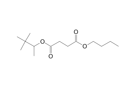 Succinic acid, butyl 3,3-dimethylbut-2-yl ester