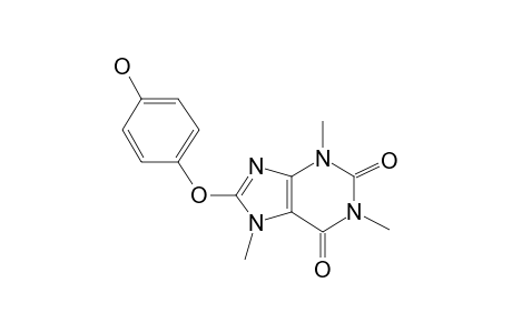 8-(4-Hydroxy-phenoxy)-1,3,7-trimethyl-3,7-dihydro-purine-2,6-dione