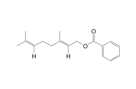 benzoic acid, geranyl ester