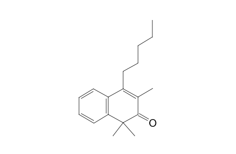 1,1,3-Trimethyl-4-pentylnaphthalen-2(1H)-one