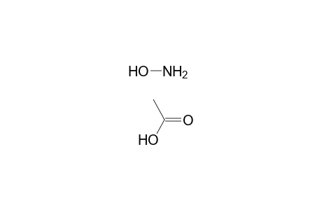hydroxylamine, acetate(salt)