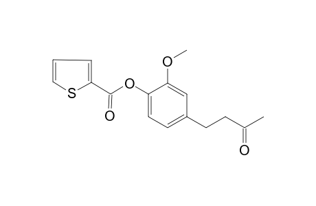 2-thiophenecarboxylic acid, 2-methoxy-4-(3-oxobutyl)phenyl ester