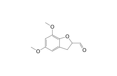 2,3-DIHYDRO-5,7-DIMETHOXY-2-BENZOFURANCARBOXALDEHIDE