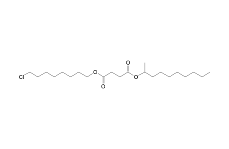 Succinic acid, dec-2-yl 8-chlorooctyl ester