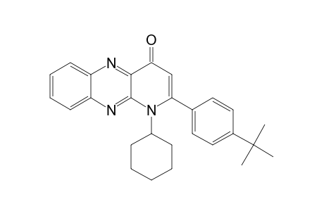 2-(4-tert-Butylphenyl)-1-cyclohexylpyrido[2,3-b]quinoxalin-4(1H)-one