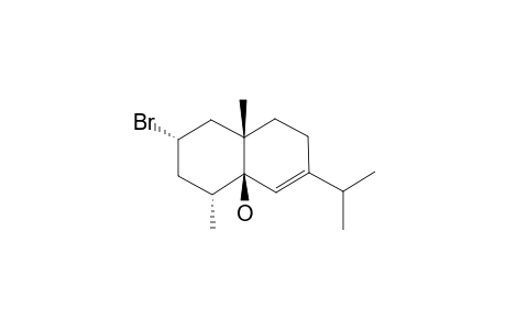 (1-ALPHA,3-ALPHA,4A-BETA,8A-BETA)-3-BROMO-1,2,3,4,4A,5,6,8A-OCTAHYDRO-1,4A-DIMETHYL-7-(1-METHYLETHYL)-8A-NAPHTHALENOL