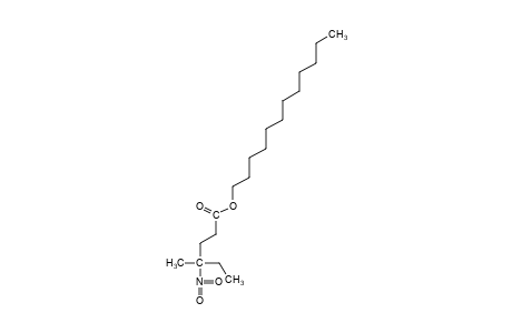 4-methyl-4-nitrohexanoic acid, dodecyl ester