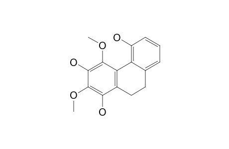 MARYLAURENCINOL_B;1,3,5-TRIHYDROXY-2,4-DIMETHOXY-9,10-DIHYDROPHENANTHRENE