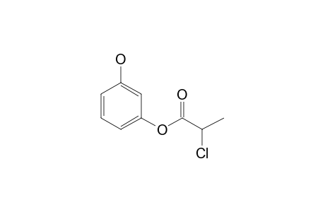 1,3-Benzenediol, o-(2-chloropropionyl)-