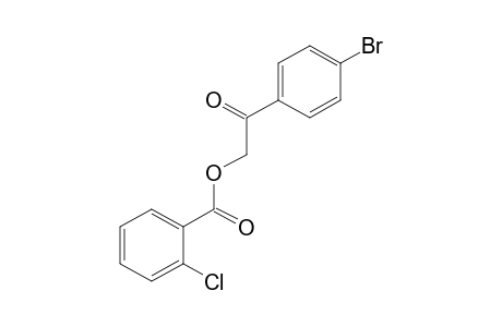 o-chlorobenzoic acid, p-bromophenacyl ester