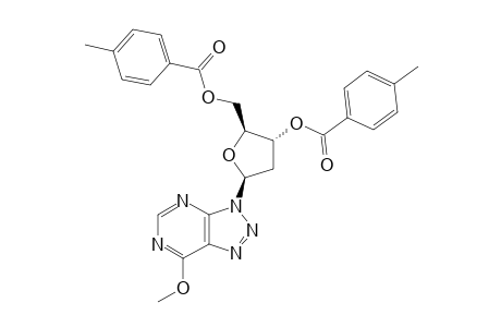 7-METHOXY-3-[2'-DEOXY-3',5'-DI-O-(PARA-TOLUOYL)-BETA-D-ERYTHRO-PENTOFURANOSYL]-3H-1,2,3-TRIAZOLO-[4,5-D]-PYRIMIDINE